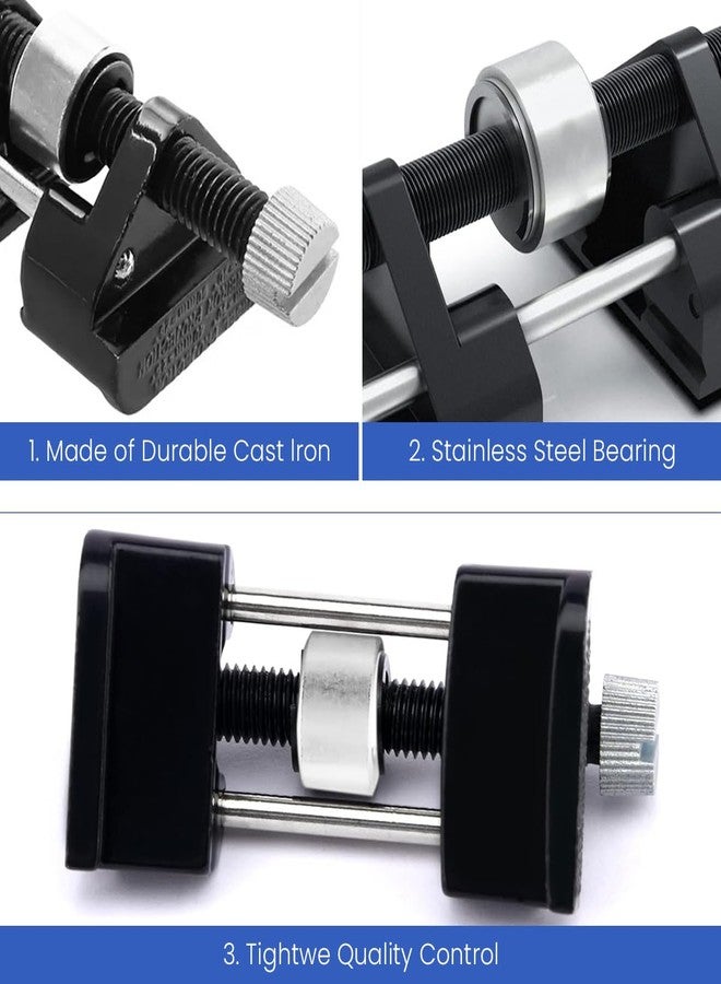 Serplex أداة شحذ إزميل Serplex® للإزميل من 1/4 إلى 2 بوصة وشفرات المسحاج من 1-3/8 إلى 3-1/8 بوصة، دليل شحذ بزاوية قابلة للتعديل ودقة عالية لأدوات النحت والنجارة، قطعتان - Image 4